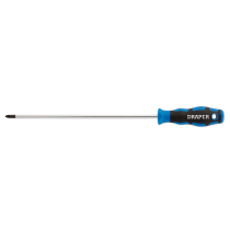 Draper Screwdriver PZ2 x 250mm Soft Grip