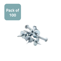 Pin Steel No.2 - Capping Nail - 25 x 2.5mm - Pack of 100