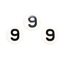 Pole Plastic Numbers '9' - Bag of 100