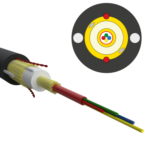 Droptic Cable G657A2 LM4 2F Indoor/Outdoor