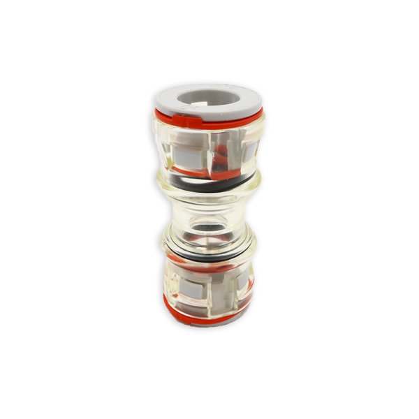 Microduct Connector Straight Clear - 14/10mm
