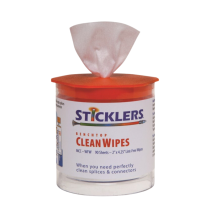 Sticklers™ CleanWipes Fibre Optic Wipes - Pack of 90