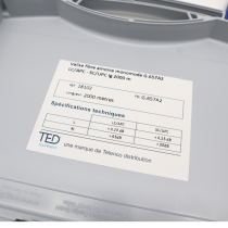 TED® Fibre Launch Lead G.657A2 LC/APC - SC/UPC 2000m