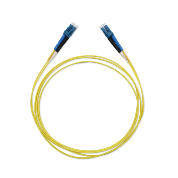 Patchcord DX LC/UPC-LC/UPC G.657A2 Ø2,0mm Yellow