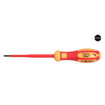 TED® Screwdriver Insulated 1000V VDE Slotted 2.5x75mm