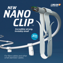 LINIAN White Nanoclip - pack of 25