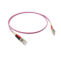 Patchcord DX LC/UPC-LC/UPC OM4 Ø2,0mm Magenta Lg 1,0m