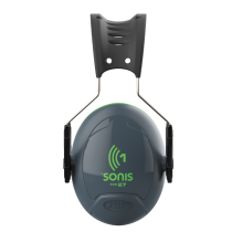 JSP Ear Defenders Sonis 1 Overhead SNR 27 - Grey/Green