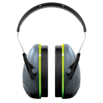 JSP Ear Defenders Sonis 1 Overhead SNR 27 - Grey/Green