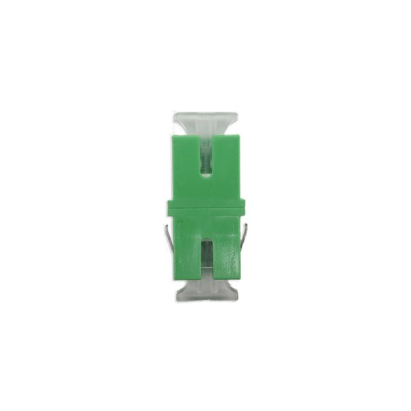 Adaptor simplex SC/APC single mode with clip