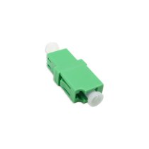 Adaptor Simplex LC/APC single mode with plastic clip