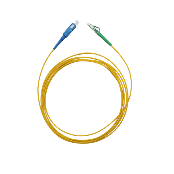 Patchcord SX LC/APC-SC/UPC G.657A2 Ø2mm Yellow