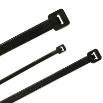 TED® Black Cable Tie PA 6.6 - 100mm x 2.5mm- pack of 100