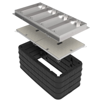 STAKKAbox™ JMF 106 Ring Section 1310x610x150mm