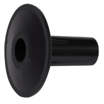 Plastic Hole Tidy Black - pack of 100