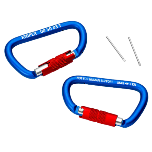 KNIPEX Carabiner - Pack of 2