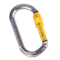 RidgeGear Screwgate Aluminium Karabiner 19mm RGK1/A