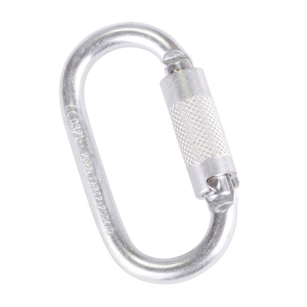 RidgeGear Steel Twistlock Karabiner 17mm RGK2