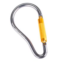 RidgeGear Aluminium Twistlock Scaffold Karabiner with Captive Pin 54mm RGK6