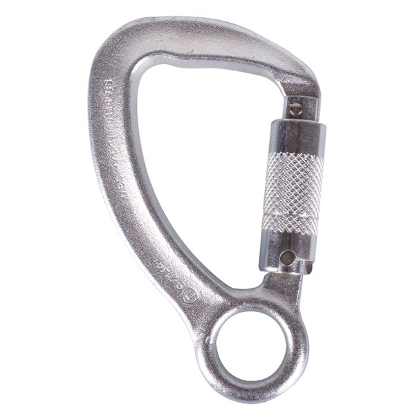 RidgeGear Steel Triple Action Karabiner with Captive Eye 23mm RGK19