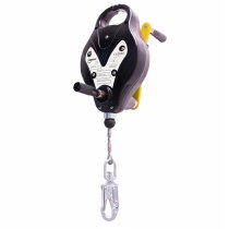 RidgeGear Fall Arrest Block with recovery winch and steadying handle – 15m RGA4H