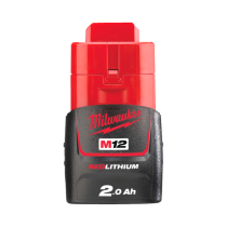 Milwaukee M12™ 2.0Ah Red Lithium-Ion Battery M12B2