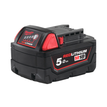 Milwaukee M18™ 5.0Ah Red Lithium-Ion Battery M18B5