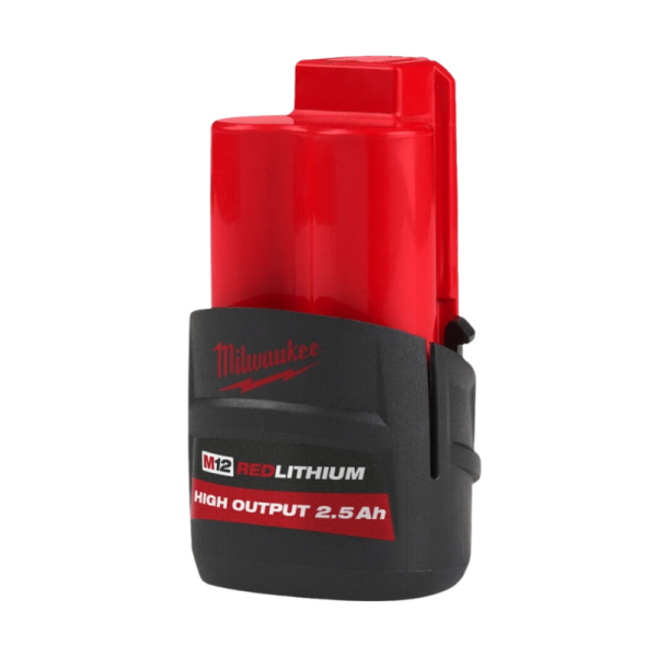 Milwaukee M12™ 2.5Ah Redlithium-Ion™ HIGH OUTPUT™ Battery M12HB2.5