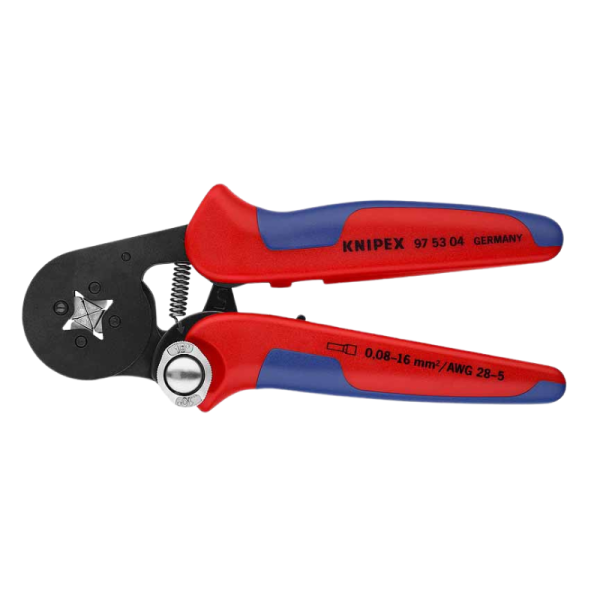 KNIPEX Hand Ratcheting Crimp Tool for Wire Ferrules 0.08mm - 16mm