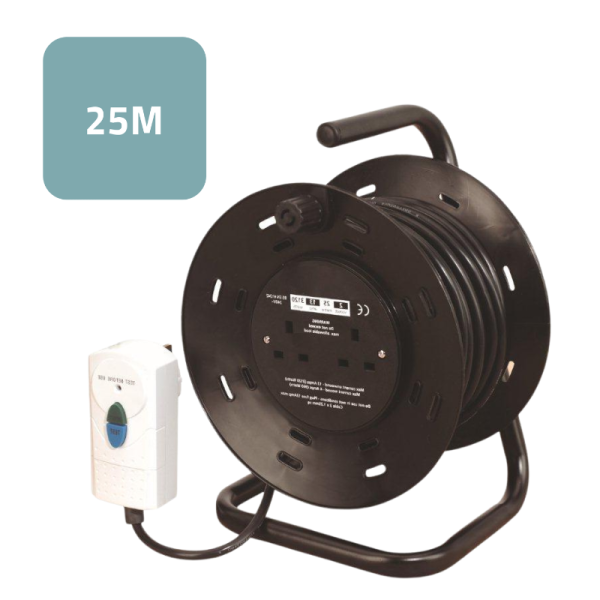 Extension Cable Reel With RCD Adaptor