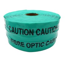 Tape Caution Fibre Optic Cables c/w tracer wire